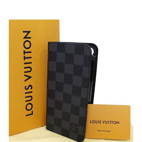 louis vuitton damier iphone case|Louis Vuitton iPhone folio case.